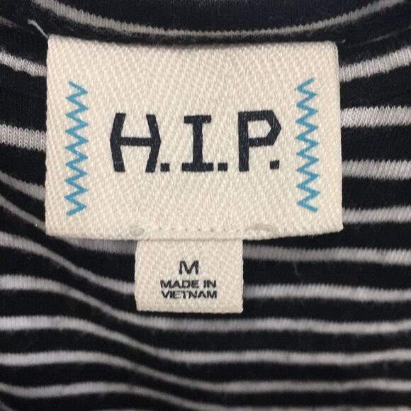 H.I.P. Black & White Stripe Top - Picture 2 of 2